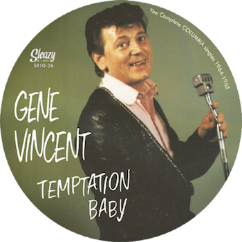 Vincent ,Gene - Temptation Baby ( ltd 10" Picture Disc Vinyl )